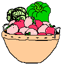 A salad bowl with vegitables